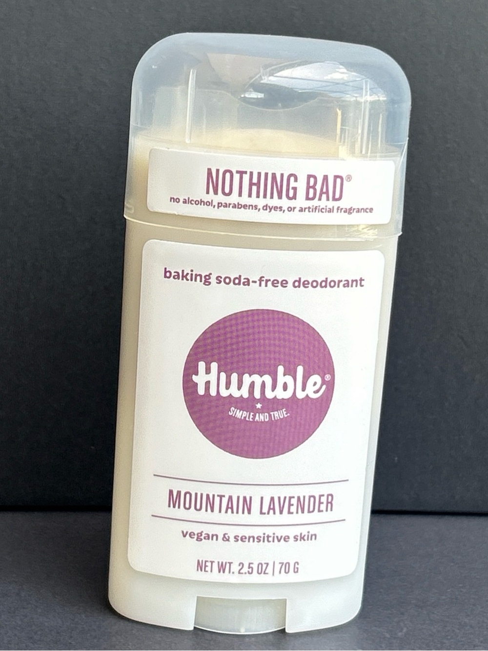 Humble *MOUNTAIN LAVENDER* Natural Deodorant Stick 2.5 oz.